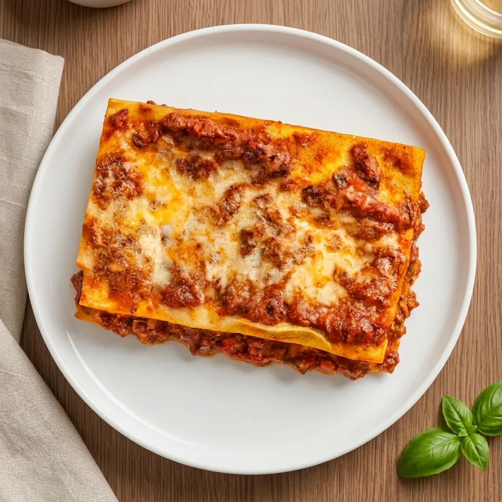 Lasagna at Pizza Roma - Hearty oven-baked lasagna in London Ontario