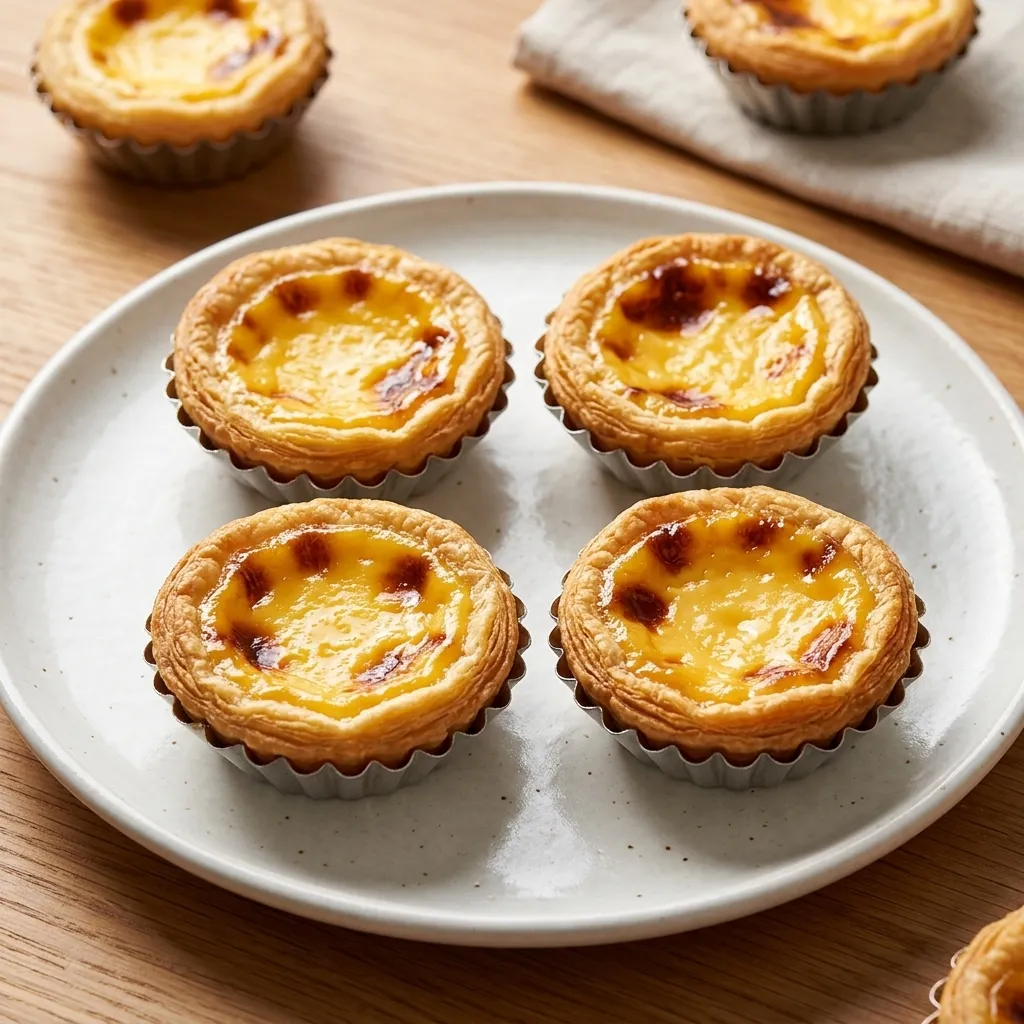 Portuguese Custard Tarts at Pizza Roma - Beloved dessert in London Ontario